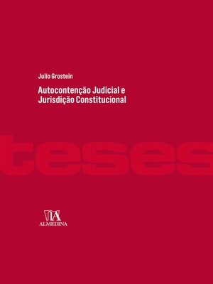 cover image of Autocontenção Judicial e Jurisdição Constitucional